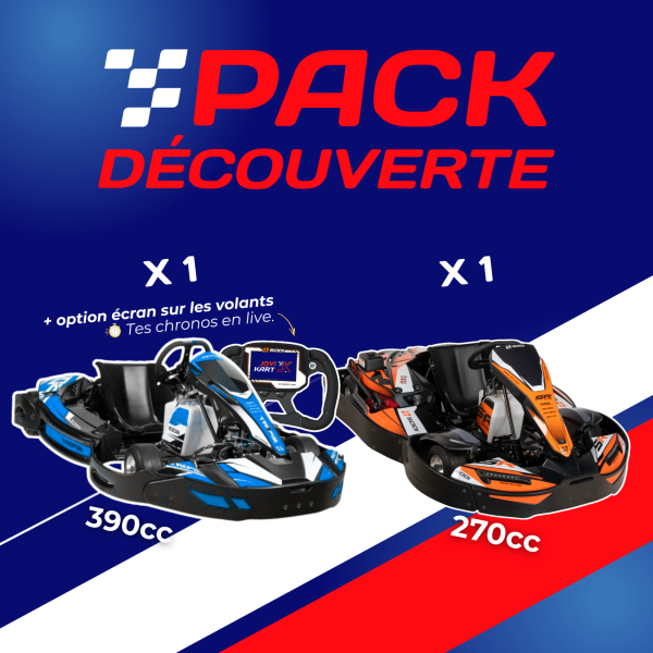 Pack Découverte (réservé au plus de 15 ans)