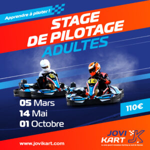 Stage de Pilotage + de 15 ans