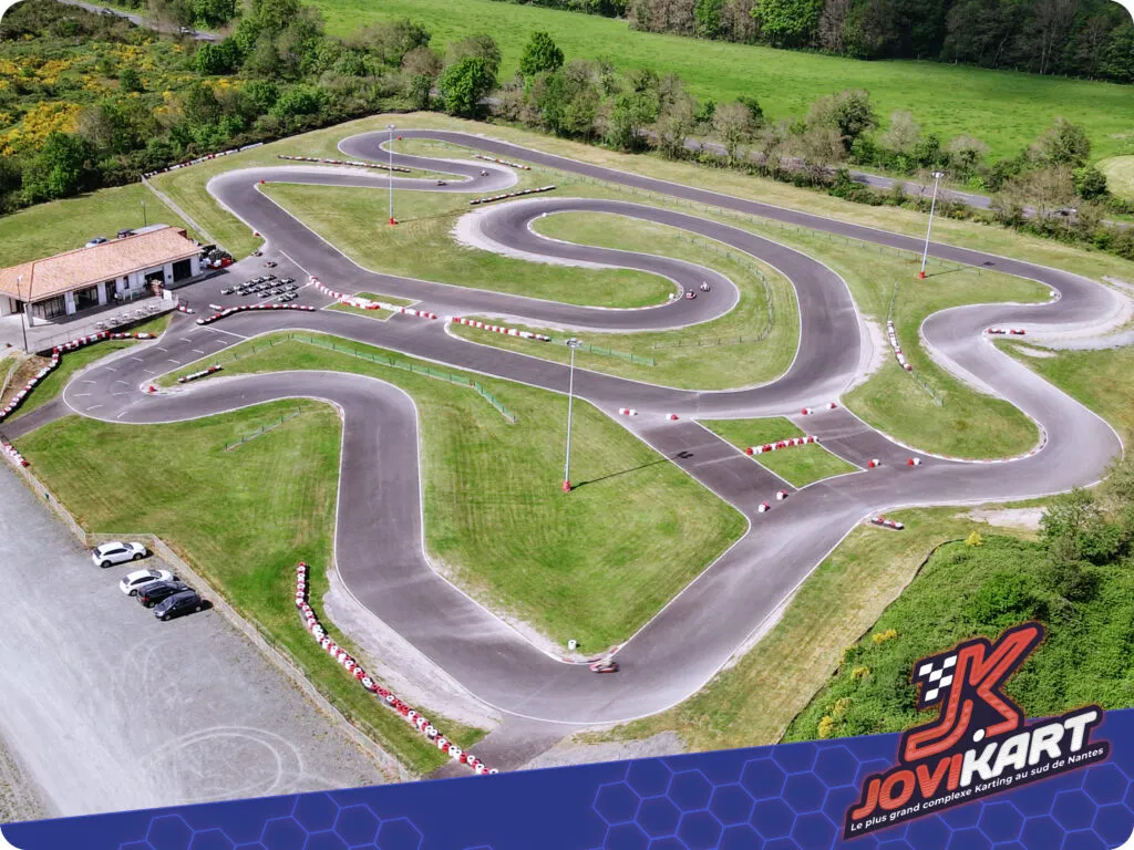 Circuit à Nantes de karting
